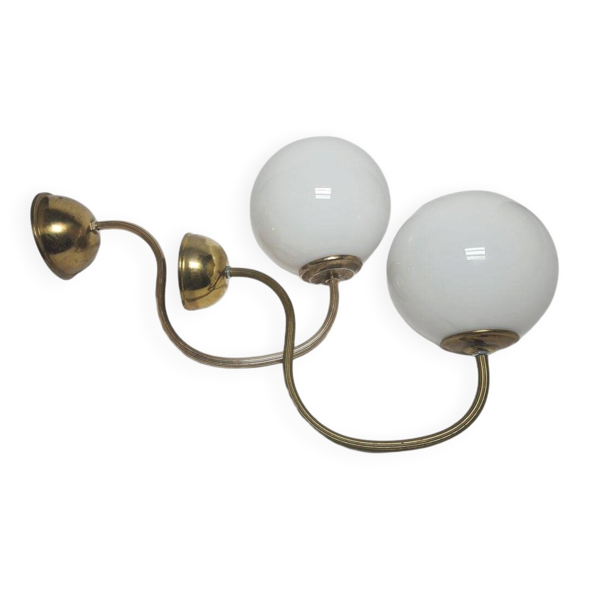 Vintage Art Deco sconces, Poland, 1950s, set of 2