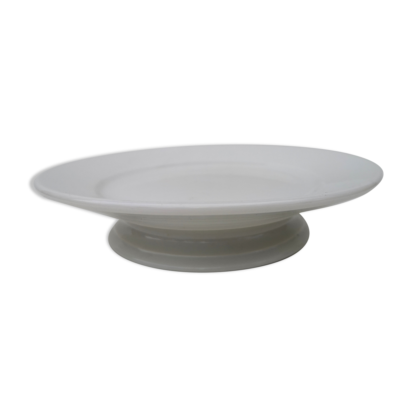 Presentation plate, pedestal