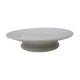 Presentation plate, pedestal