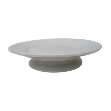 Presentation plate, pedestal