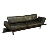 De Sede leather sofa 1980 design Reto Frigg