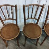 Set of 4 bistro chairs early 20th century