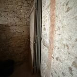 Lot de 4 portes anciennes en pin