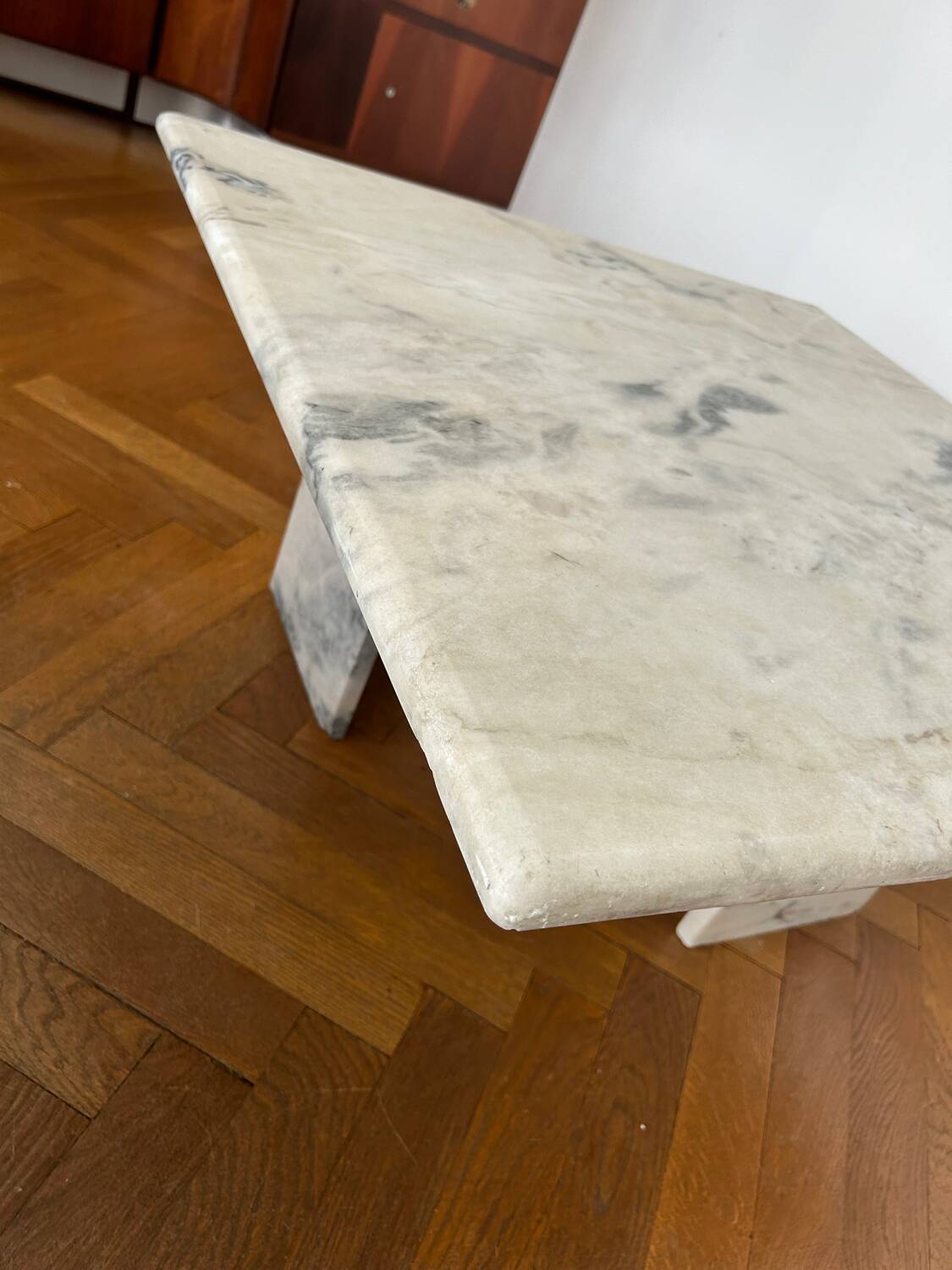 Marble coffee table
