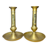 Lots 2 Brass Candlestick Holder