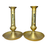 Lots 2 Brass Candlestick Holder