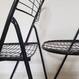 Set of 2 Alland folding chairs by Niels Gamelsgaard