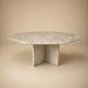 Vintage marble coffee table, 1970s