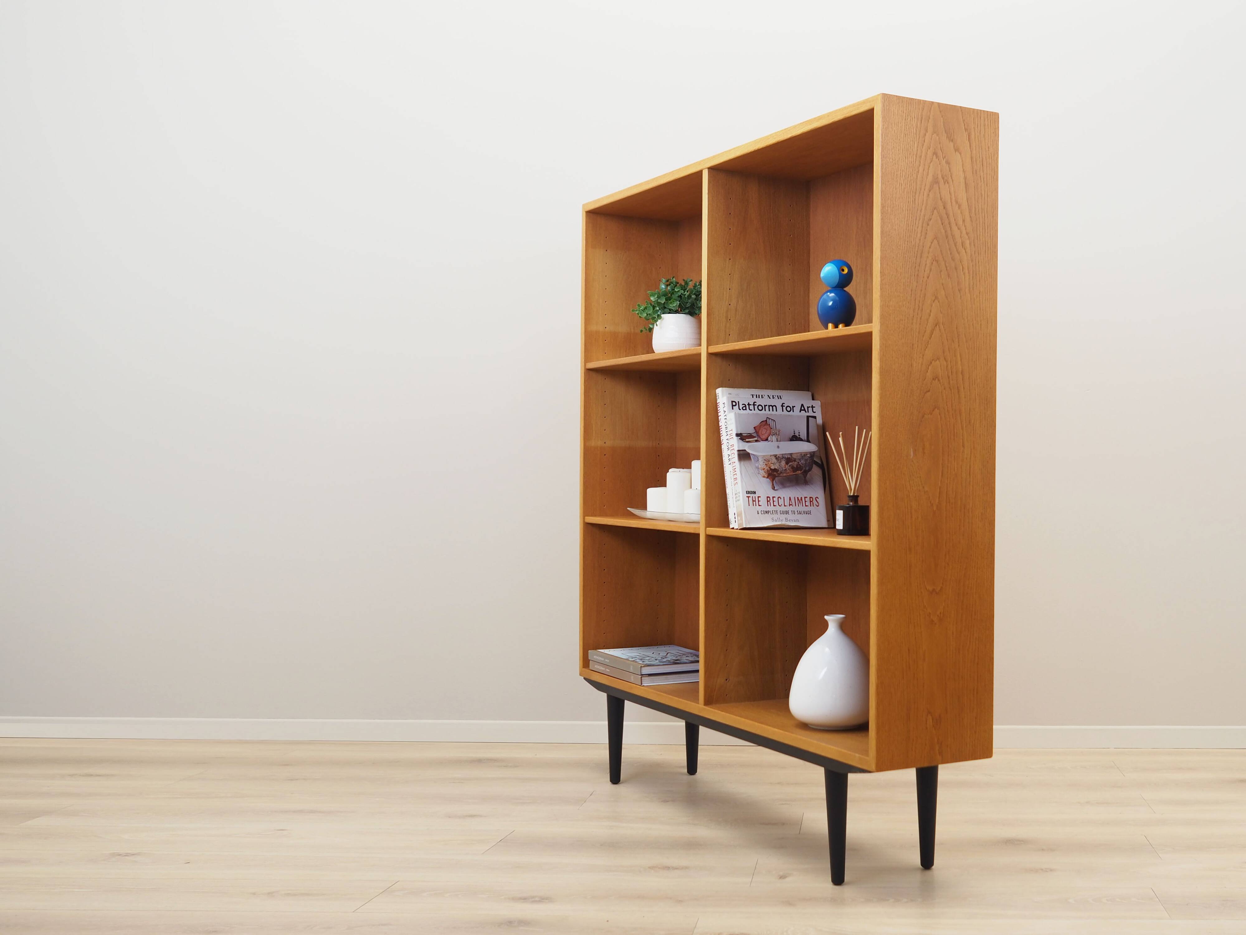 Ash bookcase, Scandinavian design, 1960s, designer: Børge Mogensen, manufac