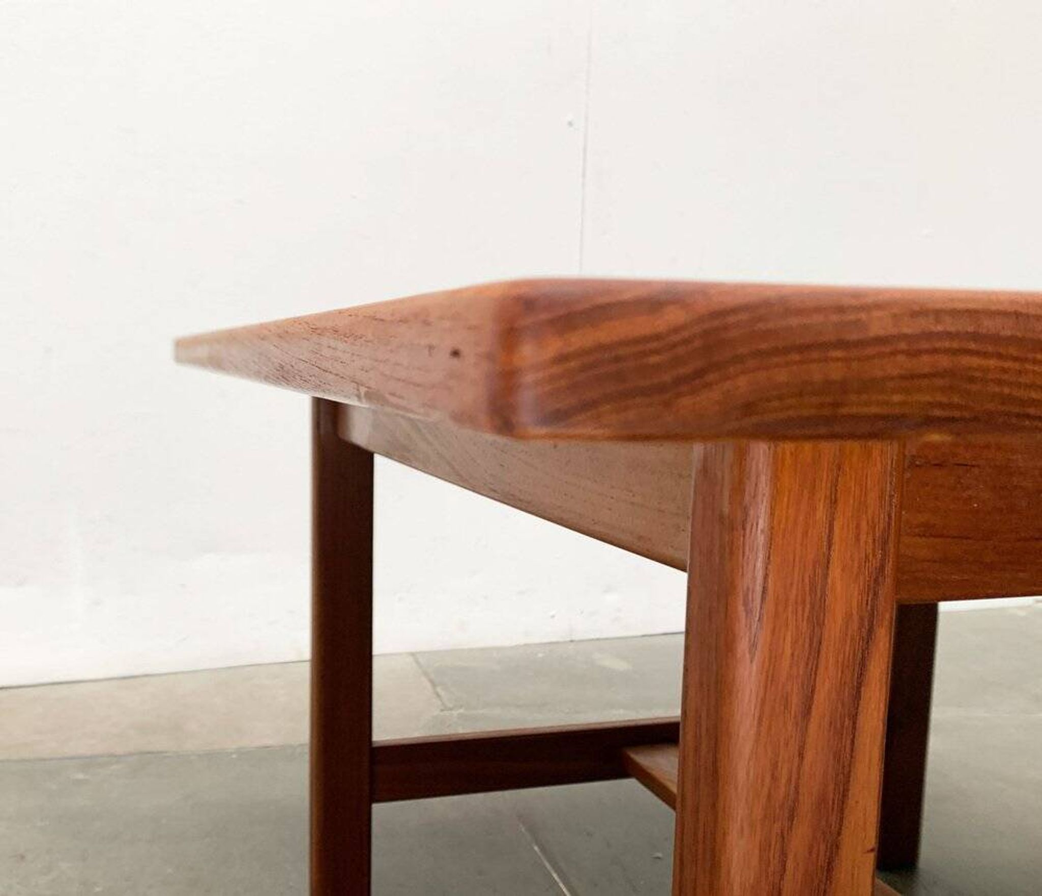 Mid-century Danish side table in teak by Kurt Østervig for Kp Møbler, 1960s