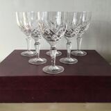 Crystal water glass