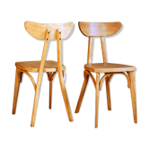 Pair of Luterma chairs model "banana" 50s