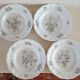 4 soup plates in Lunéville earthenware