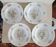 4 assiettes creuses en faïence de Lunéville