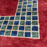 Contemporary carpet design, Persian Gabbeh 225x256 cm