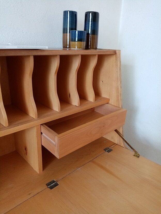 Vintage oak writing desk