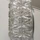 Ceiling lamp square molded glass