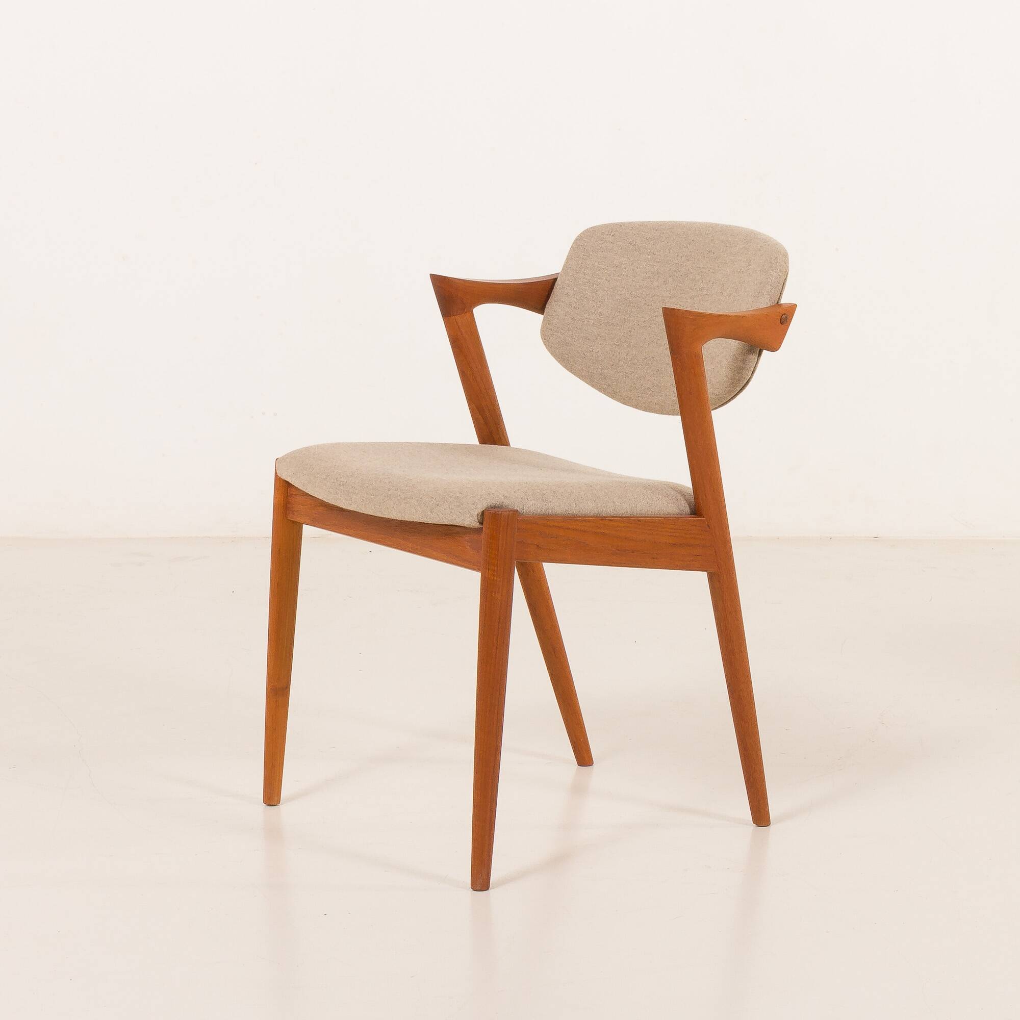 Kai Kristiansen teak chair #42, Denmark 1960s