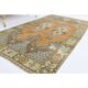 Vintage Turkish Oushak Handmade Wool Rug 117x231