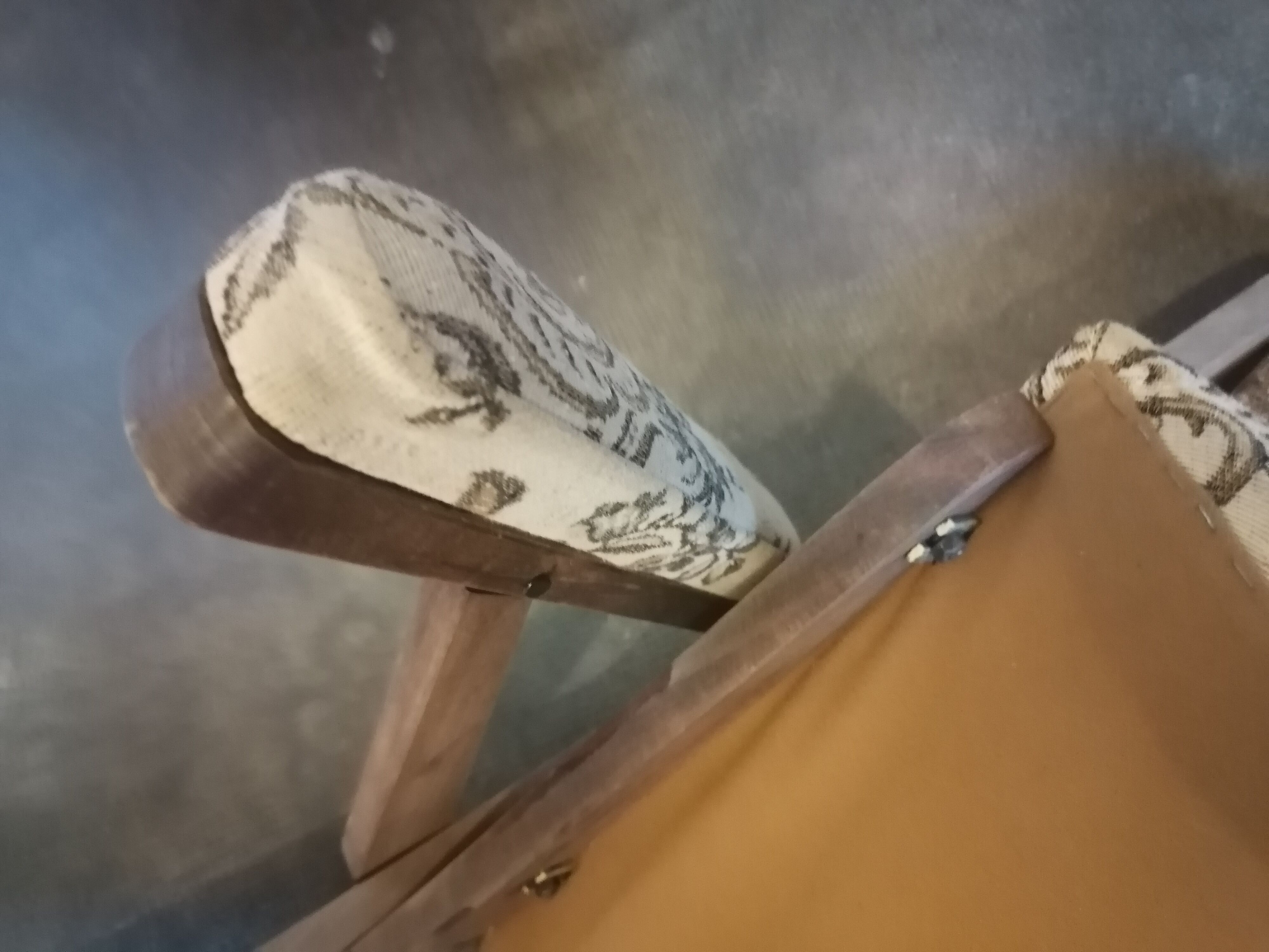 1950 Scandinavian style wooden folding chair