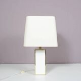 Lampe de table élégante des années 1980, provenant de Belgique