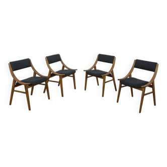 4 chaises Jumper par Zamojska, années 1970