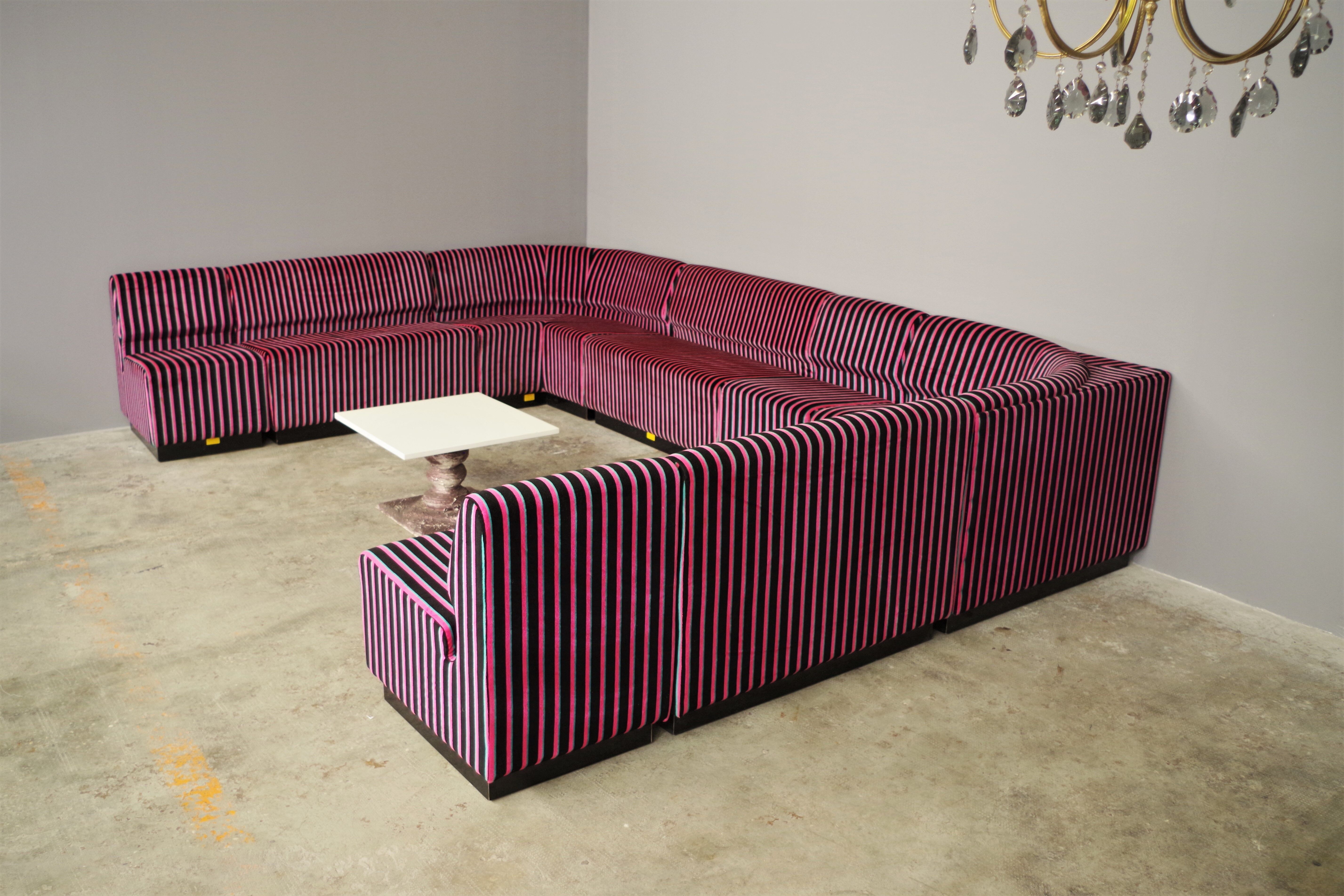 Cestari striped sofa 1995