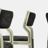 Set of 4 experimental dining chairs by Pierre Mennen for Pastoe, 1972 Netherlands