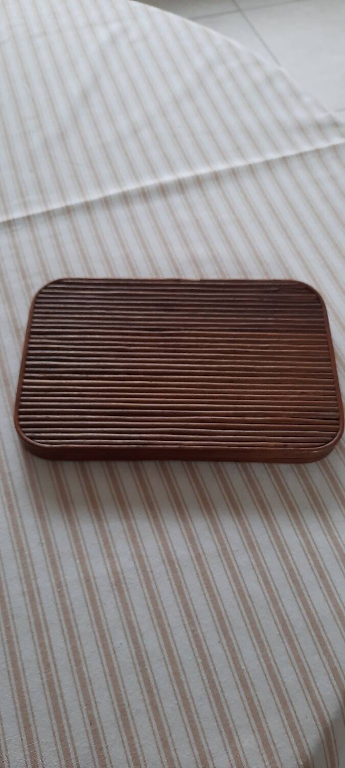 Rattan tray