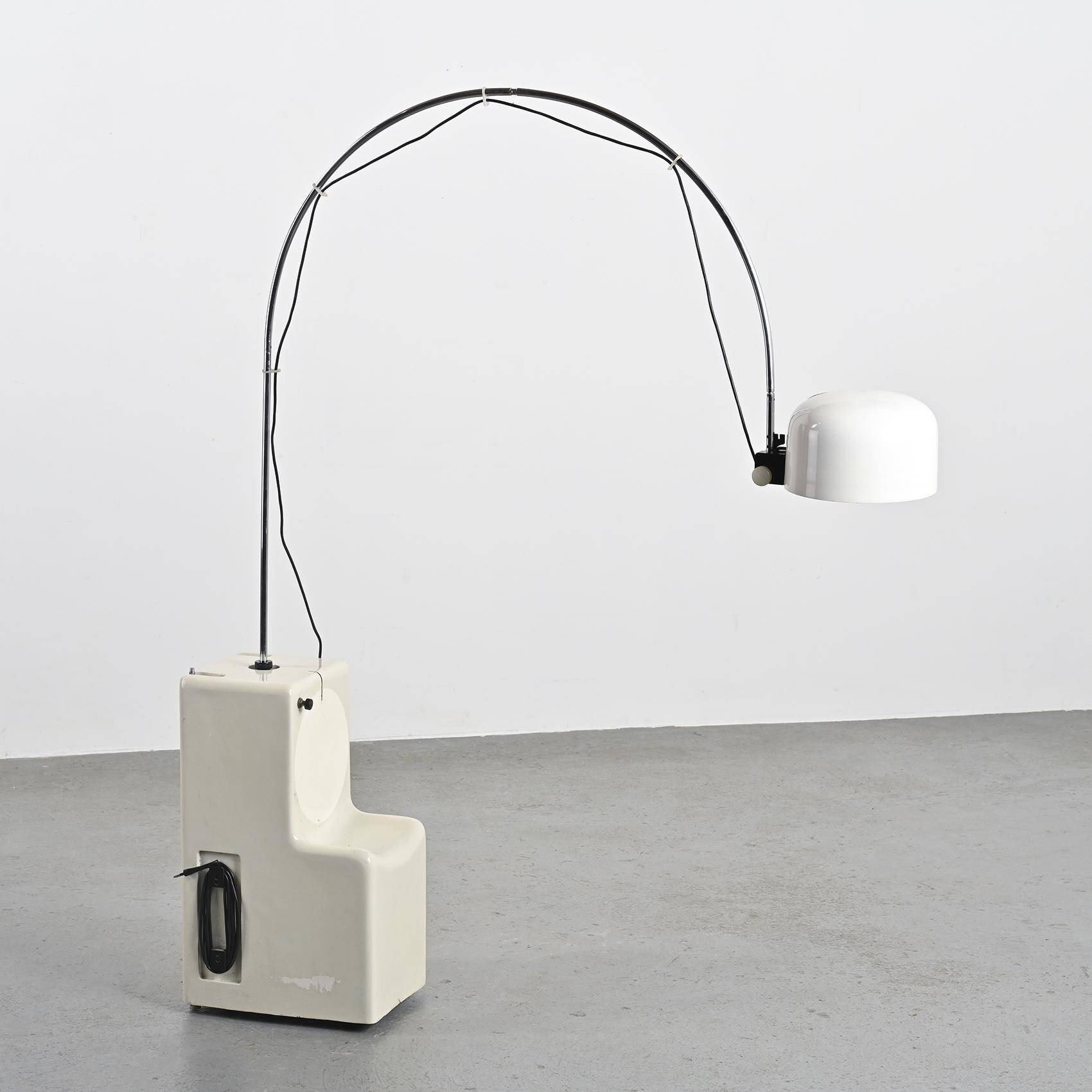 “Caribù” floor lamp by Lella Montecroci and Marco de Carli, 1972