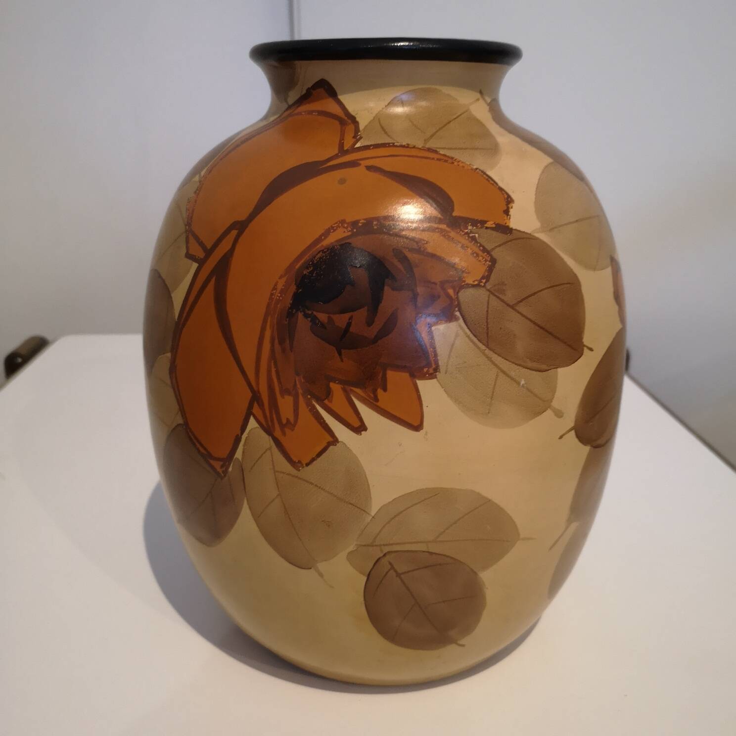 Ceramic vase louis giraud vallauris art deco 1940 biot