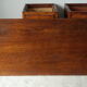 Bureau caisson d'atelier vintage en chêne