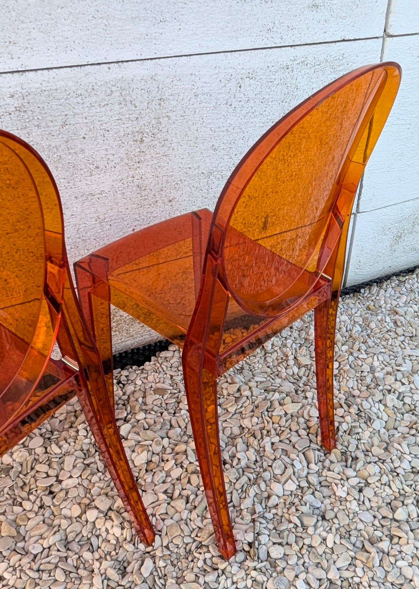 chaises Ghost Kartell design  Starck