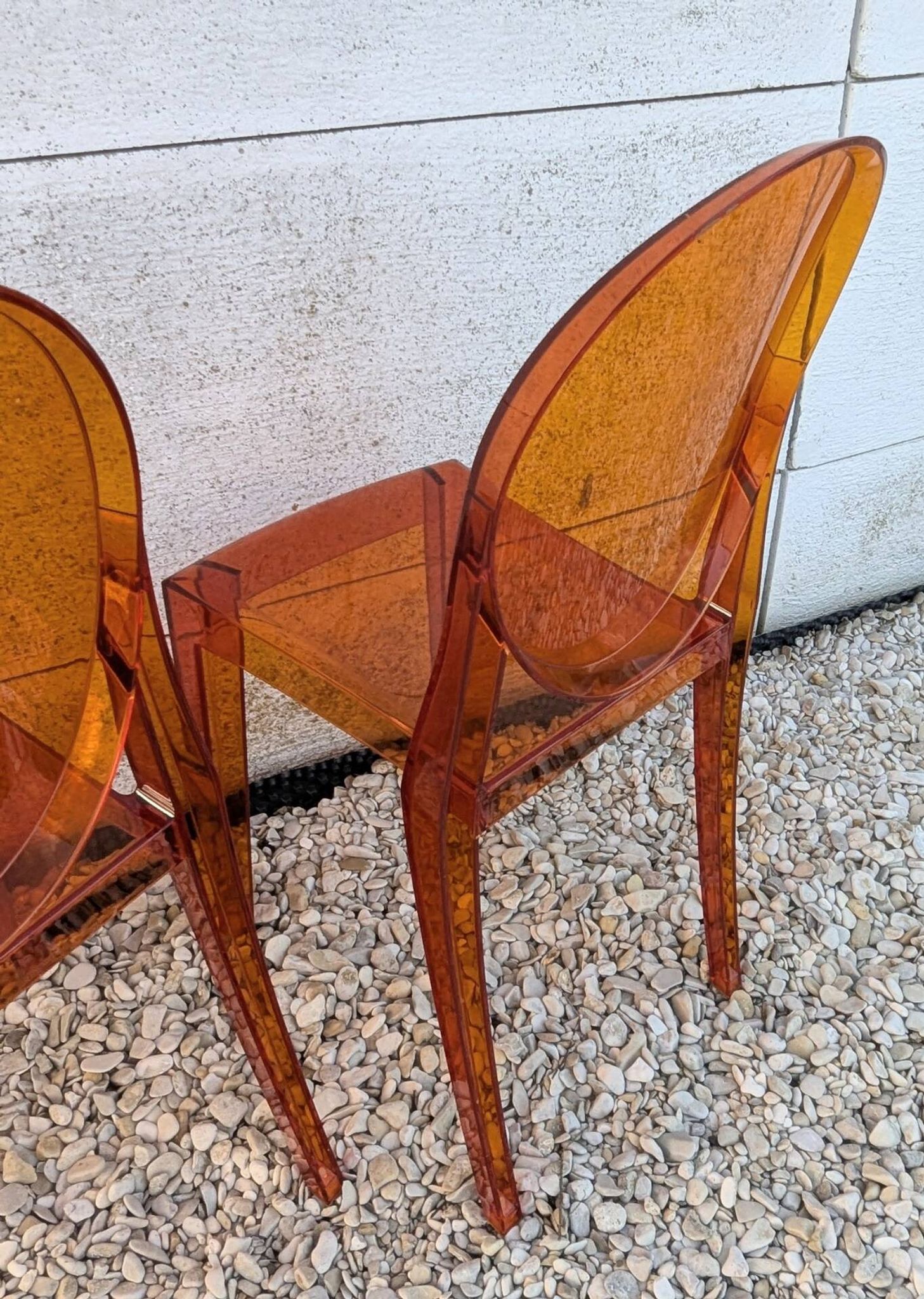 Ghost chairs Kartell design Starck