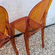 Ghost chairs Kartell design Starck
