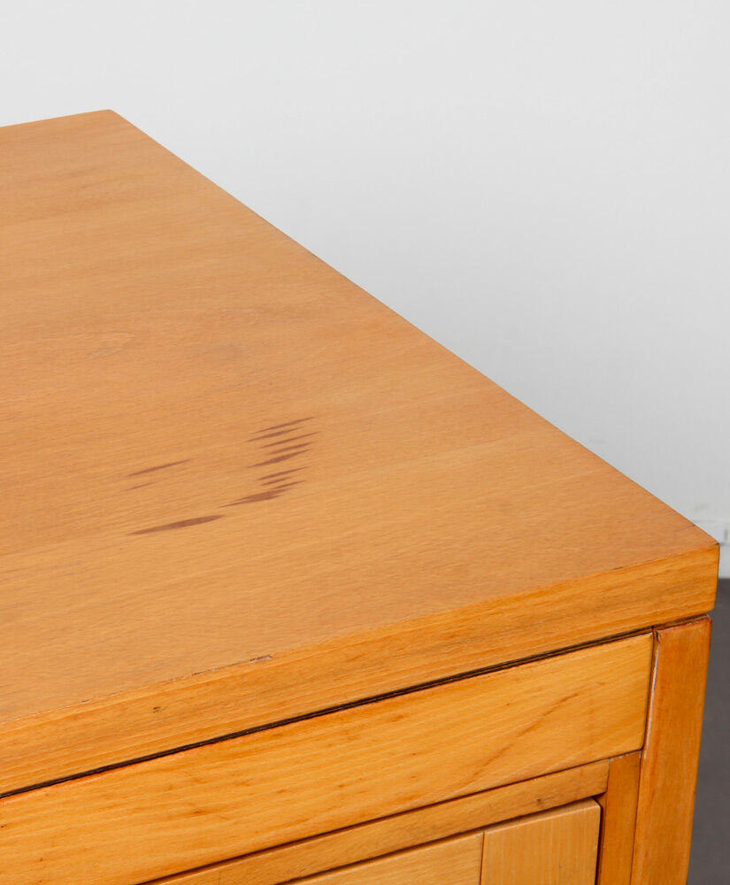 Vintage wooden desk from the 1970s