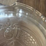 Old bottle bottom or glass moulded pocket tray