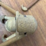 Danish mid-century wooden monkeys, set of 3