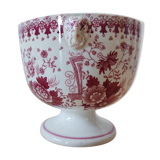 English porcelain sugar, mid-20th century