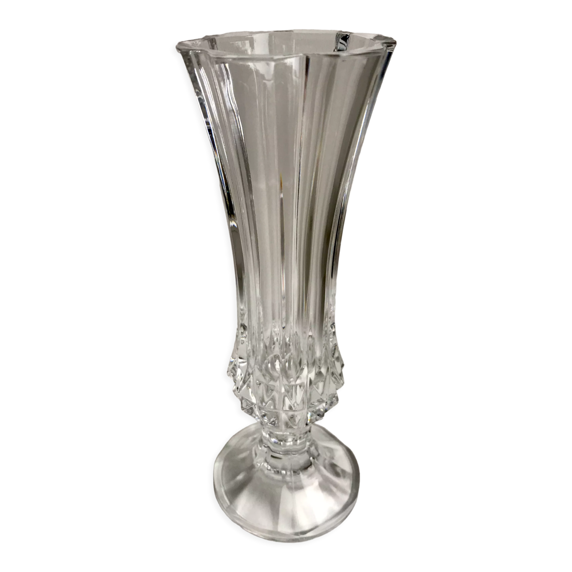 Crystal vase 50s-60s