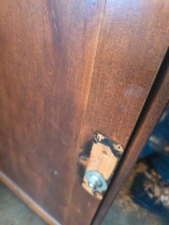Rustic solid wood corner furniture