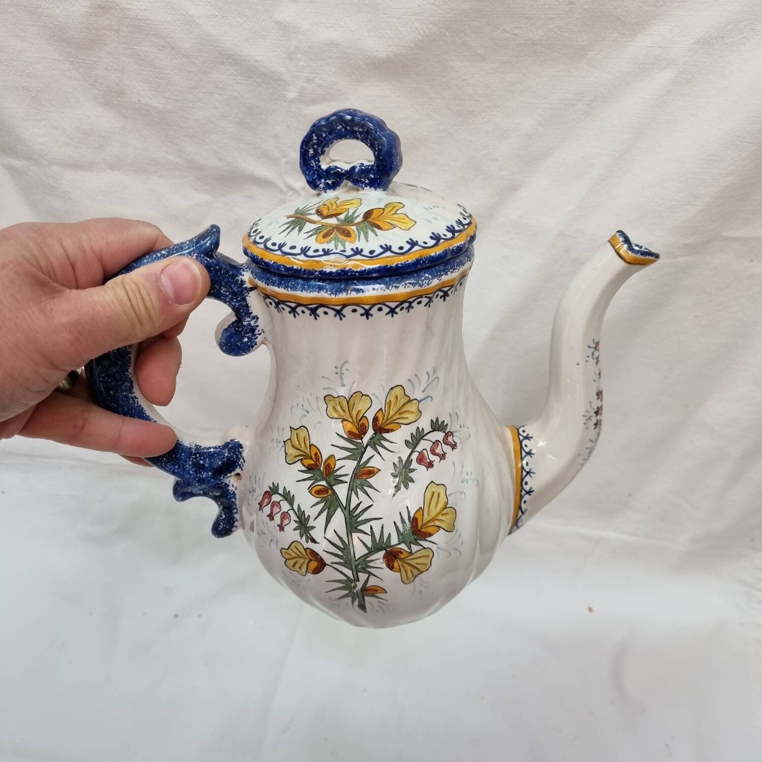 Henriot Quimper coffee service from 1930