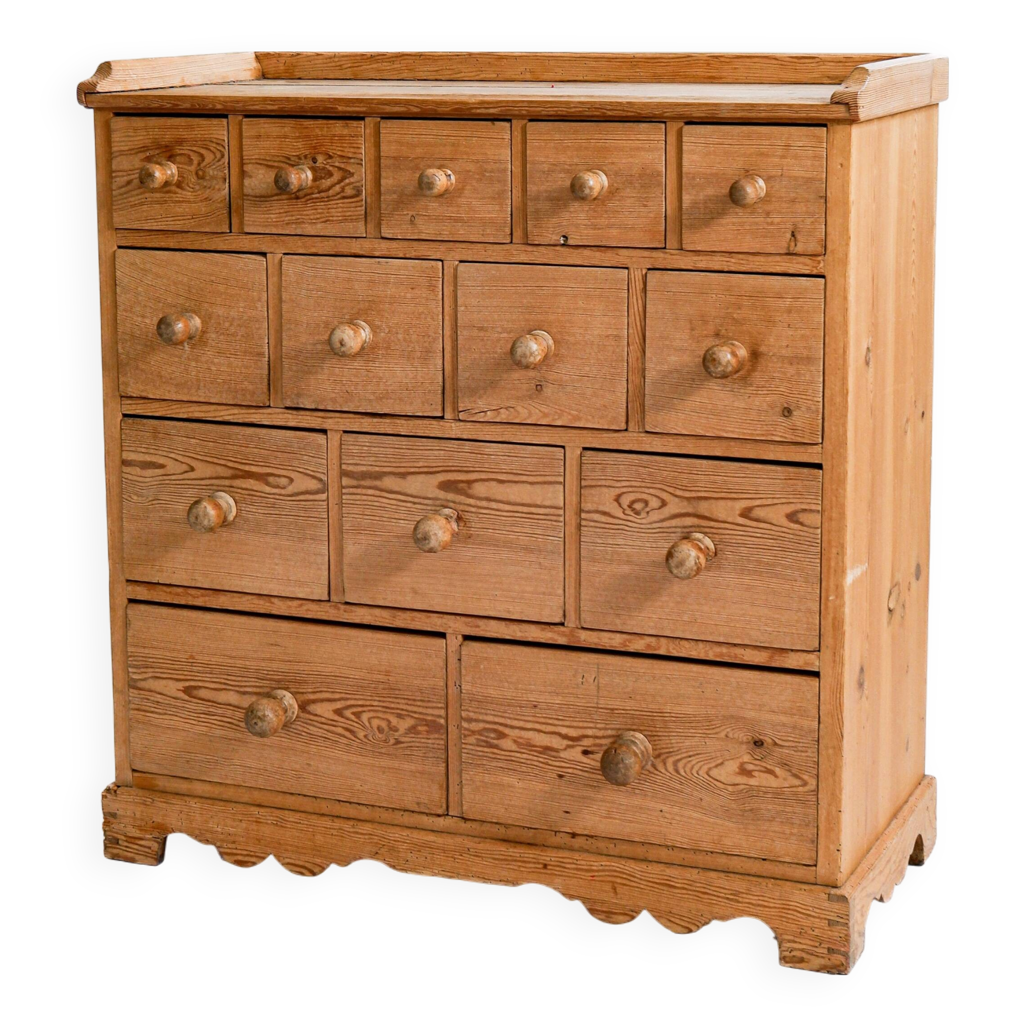 Swedish pine chest of drawers circa 1950