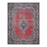 1970s Vintage Persian Handmade Wool Red Oversized Area Rug  295x385