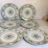 Six Royal Doulton Provençal dinner plates