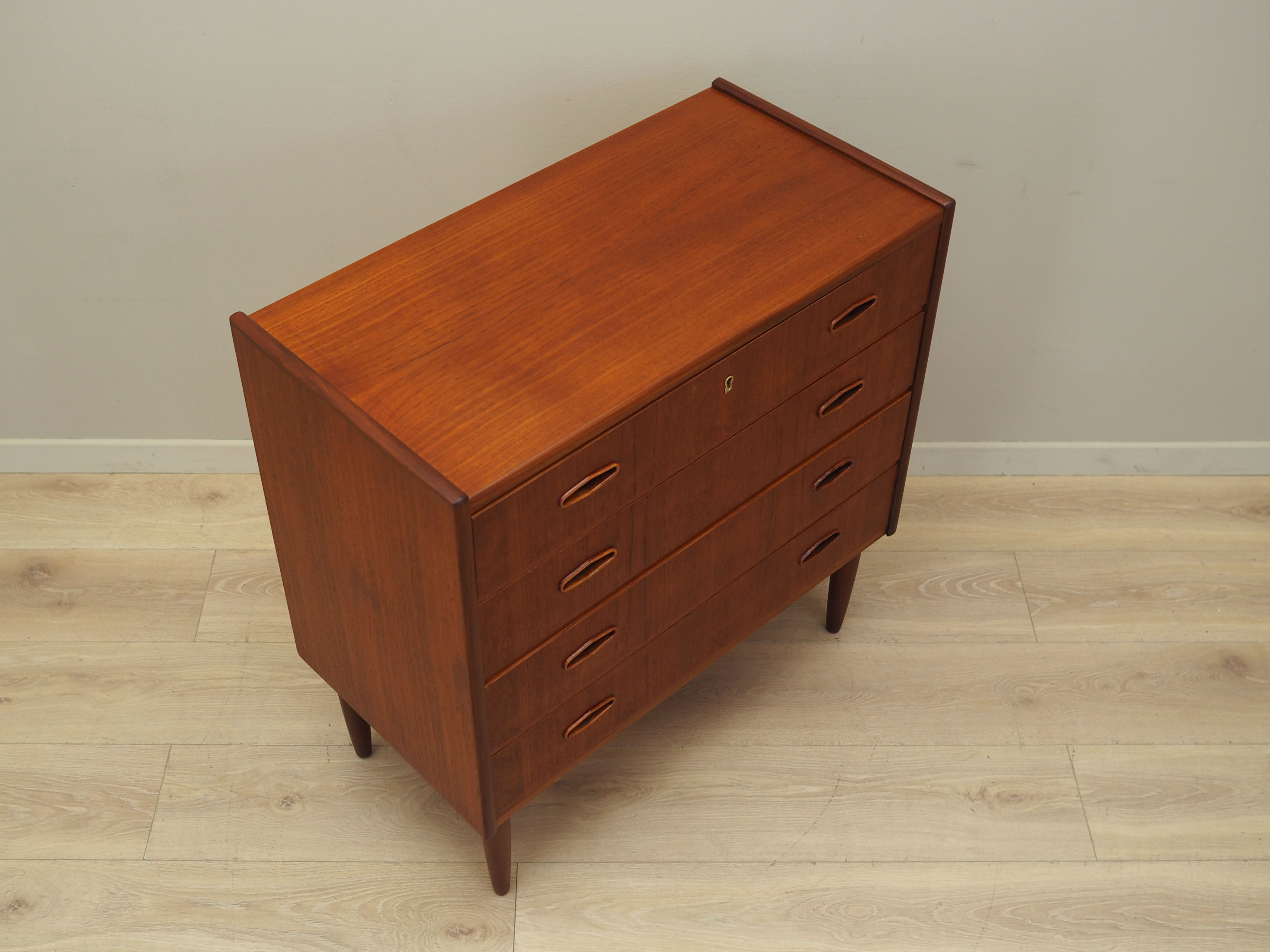 Teak chest of drawers, Danish design, 1970s, production: Denmark