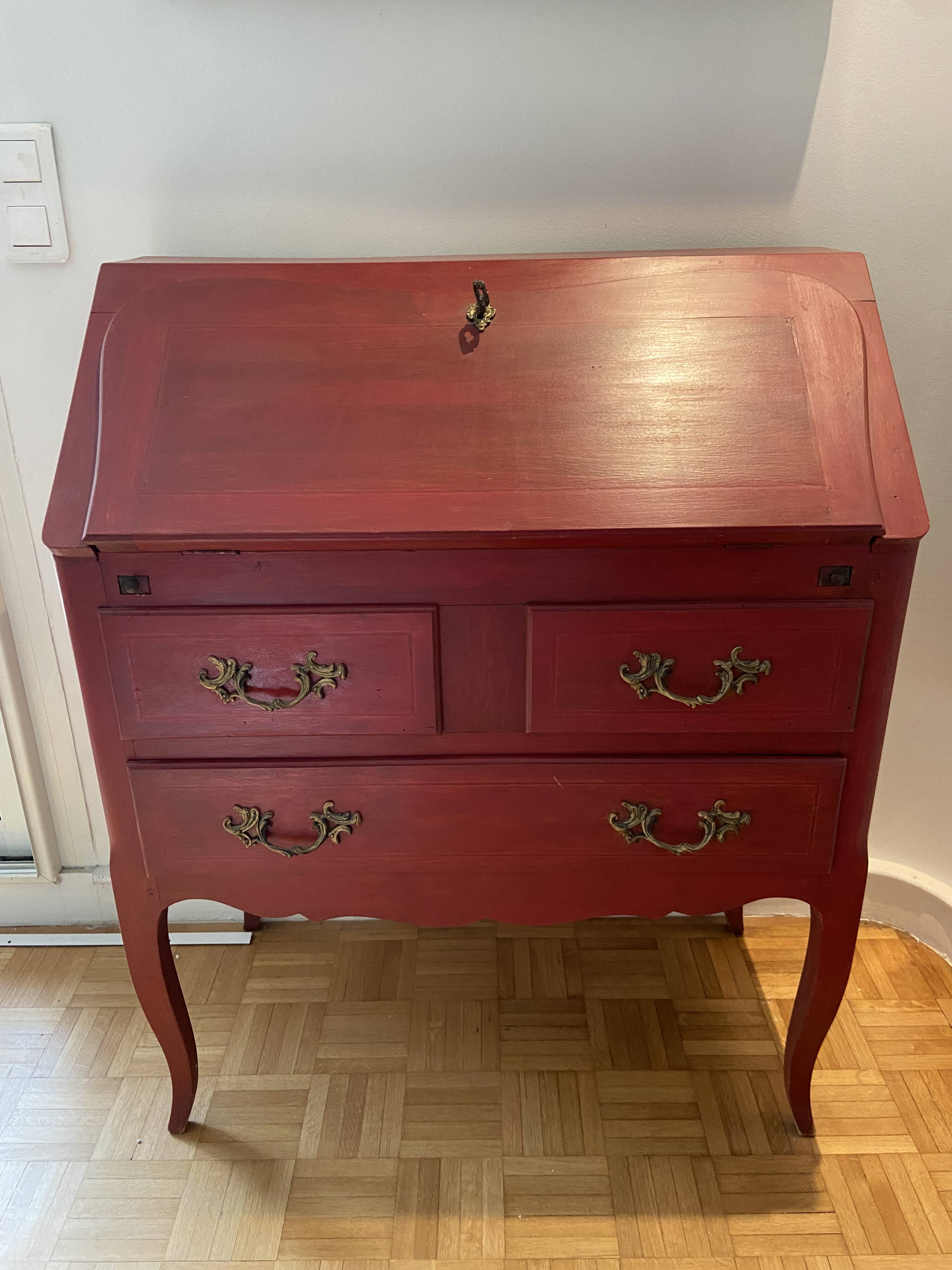 Urgent Louis XV style secretary, 18th century