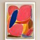 Abstract painting on canvas