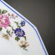 4 Bernardaud Limoges porcelain dinner plates with floral decoration, 1920s-1950s