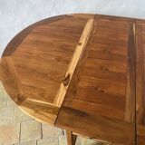 Folding table made of exotic wood